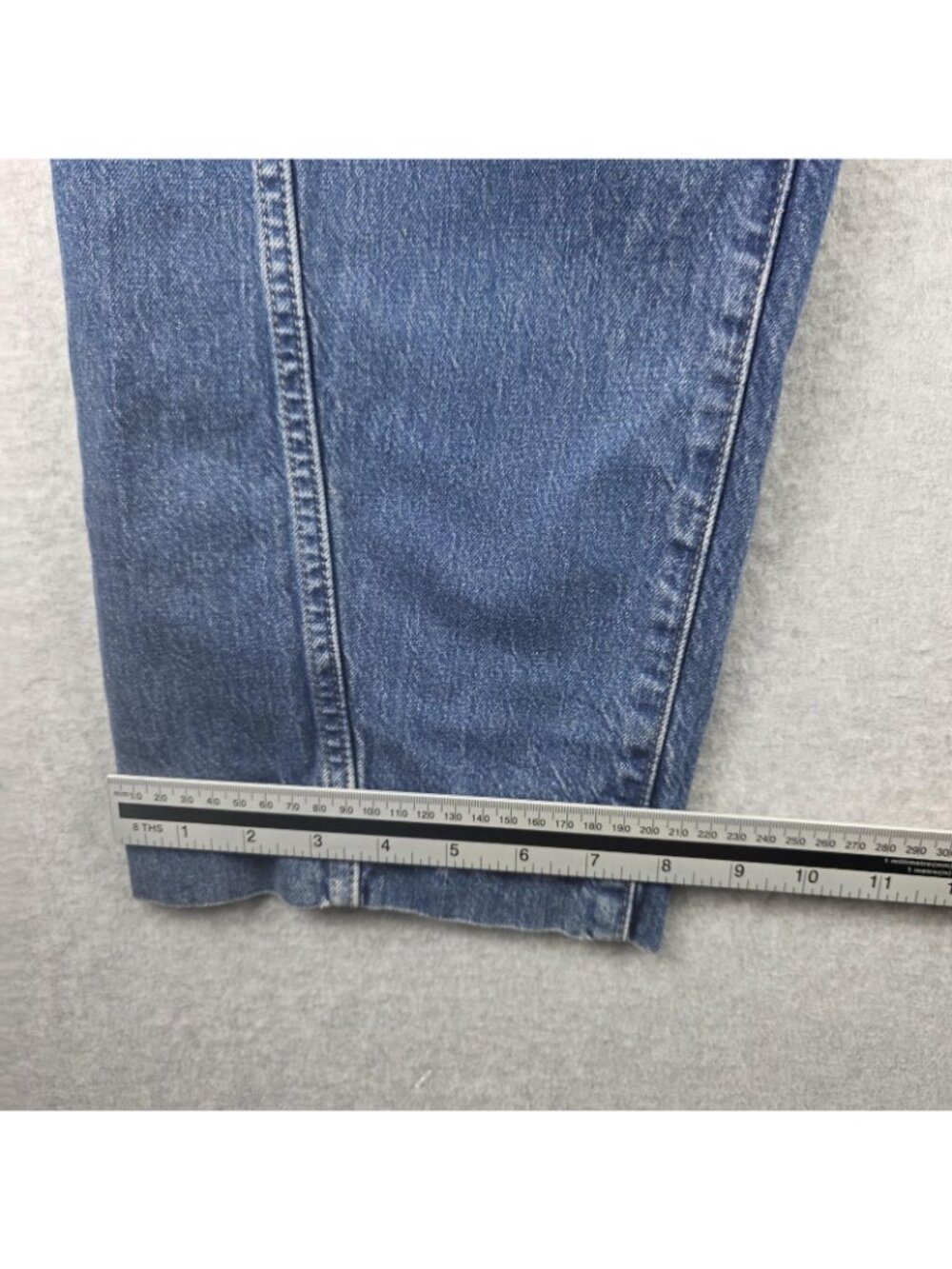 Madewell Tapered Denim Trousers Womens 27 Blue High Rise Jeans NWT - Picture 9 of 9
